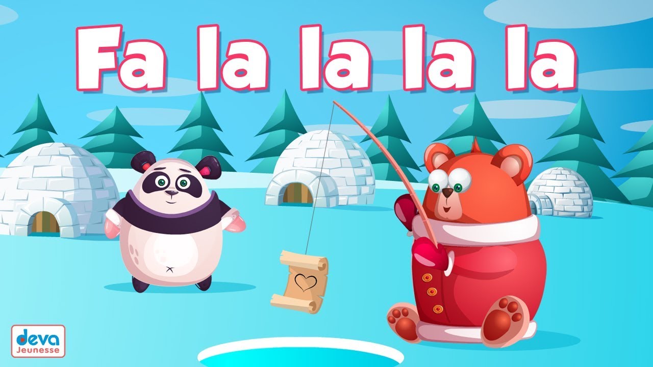 Fa la la la la (Deck the Halls -Christmas Song) ⒹⒺⓋⒶ Chanson de Noël pour enfant