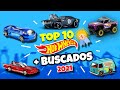 TOP 10 HOT WHEELS MAS BUSCADOS Y ACAPARADOS DEL 2021|NO CREERAS LA PIEZA QUE OCUPA EL LUGAR MAS ALTO