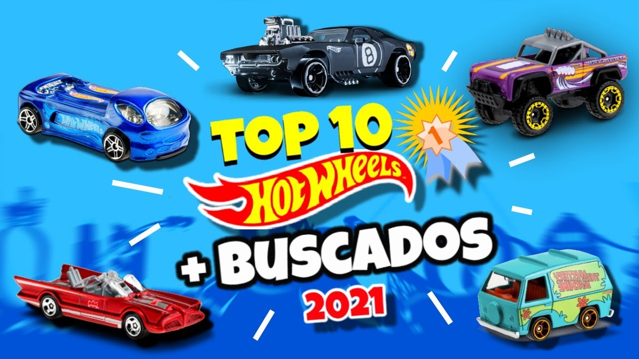 TOP 10 HOT WHEELS MAS BUSCADOS Y ACAPARADOS DEL 2021NO CREERAS LA PIEZA  QUE OCUPA EL LUGAR MAS ALTO 