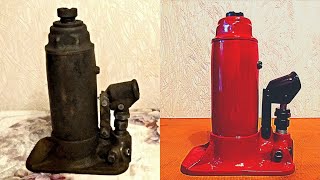 видео: Реставрация старого ржавого домкрата СССР 1949г. / Restoration of an old rusty jack of the USSR 1949 картинка: Реставрация старого ржавого домкрата СССР 1949г. / Restoration of an old rusty jack of the USSR 1949