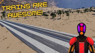 TRAIN BUILDING TUTORIAL! - Space Engineers 2!