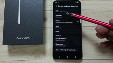 Samsung Galaxy S25/S25+/S25 Ultra | How to Change Pattern Lock to Password Lock
