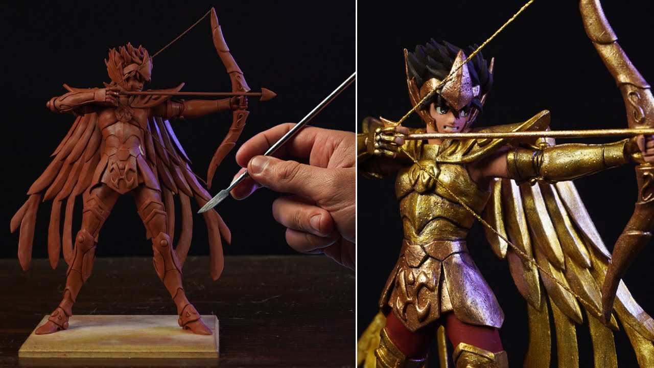 Sculpting Sagittarius Seiya | Saint Seiya