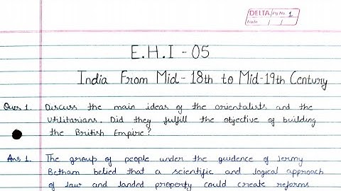 EHI 05 Solved assignment 2022-2023 |  EHI 05 Solved assignment in English 2022-2023 | BDP Course