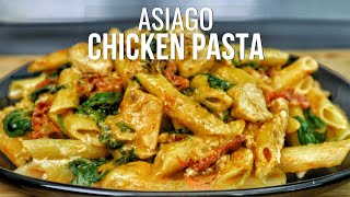 How to Make Creamy Asiago Chicken Pasta in 30 Minutes