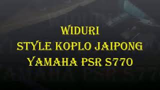 Widuri Koplo Jaipong Psr s770 karaoke