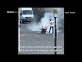 Ooggetuige geschrokken door aangestoken brand van rolstoel in Utrecht | RTL Nieuws