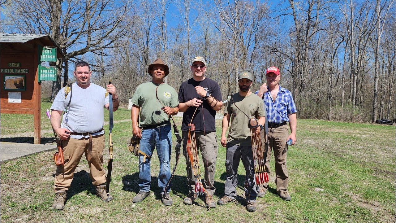 Awesome 3D shoot! Traditional Archery in upstate New York! part 1 YouTube