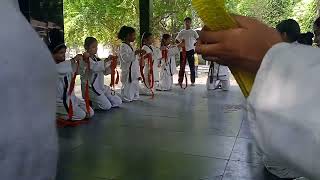 14th October 2023 Hapkido session Gup colour belt and best Hapkido Practice Morning Time