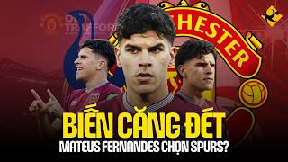 HUGE TWIST!!! MATEUS FERNANDES AGREES TO JOIN SPURS: WHAT WILL MAN UTD DO NOW?