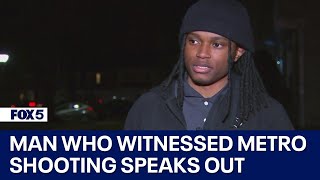 EXCLUSIVE: Man who witnessed Metro riders take down gunman says woman saved his life and others