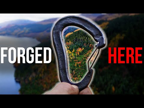 How I forged a carabiner at Scotland's hardest Climb!
