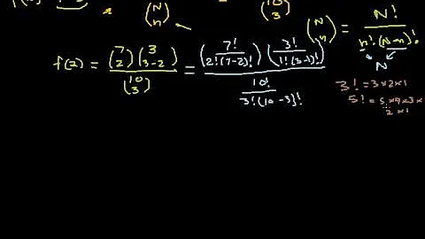 Hypergeometric distribution practice problem