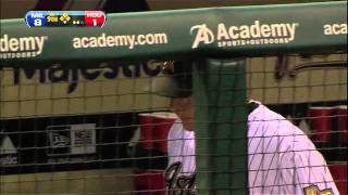 2011/08/05 Lucroy's bases-loaded walk
