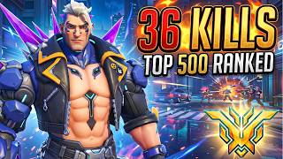 34 Kills Hazard OW2 Gameplay Guide !! Best Hazard Overwatch 2 Top 500 Gameplay Combos Abilities