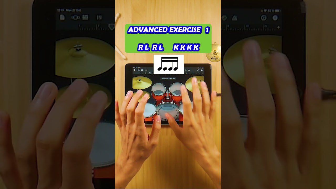 PUSH YOUR LIMITS! ADVANCED DRUM EXERCISE 