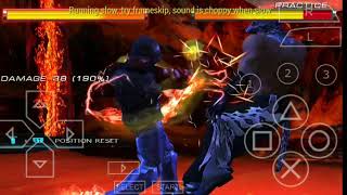 Tekken 7 Mods Ppsspp Android  Jin Kazama OverDrive Combo screenshot 3