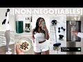 DAILY NON-NEGOTIABLES | morning routine, healthy habits + how to BUILD A DAILY ROUTINE for SUCCESS