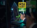 RSI ka aasli sach#short#stock market#