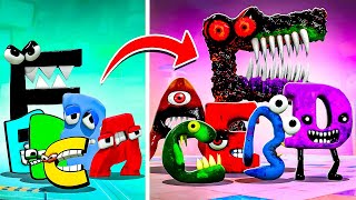 картинка: АЛФАВИТ ЛОР СТАЛ КОШМАРНЫМ В ГАРРИС МОД! ALPHABET LORE Garry`s Mod!