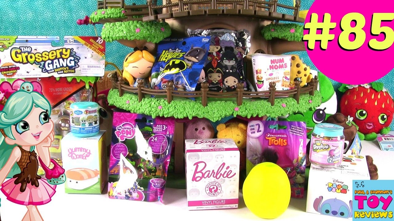 kawaii emoticons Blind Bag Treehouse # 85 Unboxing | Disney Shopkins My Little Pony Trolls | PSToyReviews