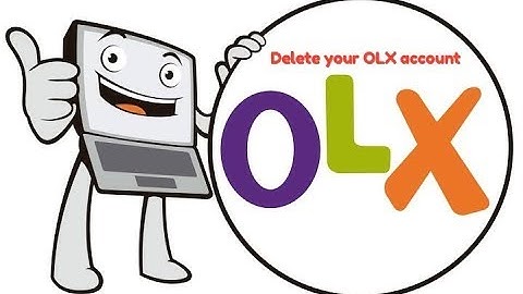 How to delete your OLX account