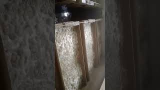 #Back air pressure apply under the filter bed # Rapid sand filter bed #Applying air pressure
