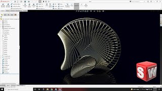 design a surface mesh in solidworks by solidworks easy design