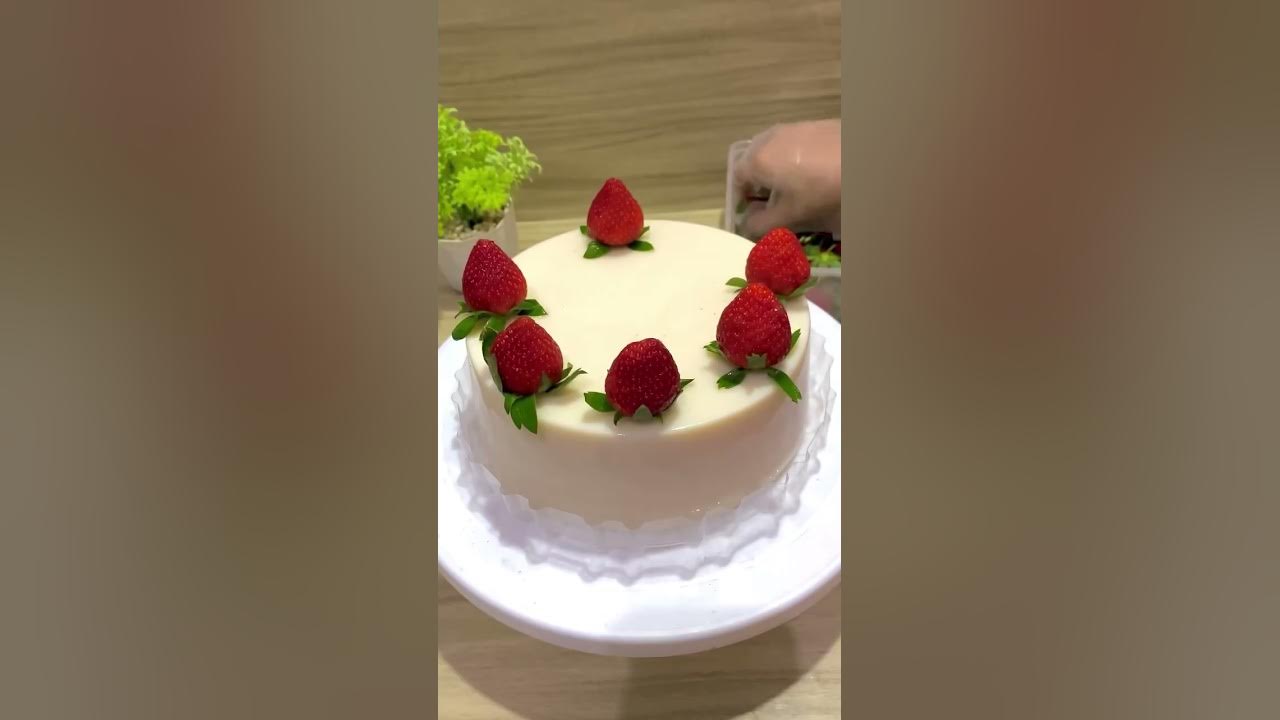 SECANTIK INI?! Pudding leci full strawberry ~Mamauni Kitchen