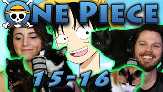 One Piece Reaction Episodes 15 + 16 | The Klah Sway is so Creepy!