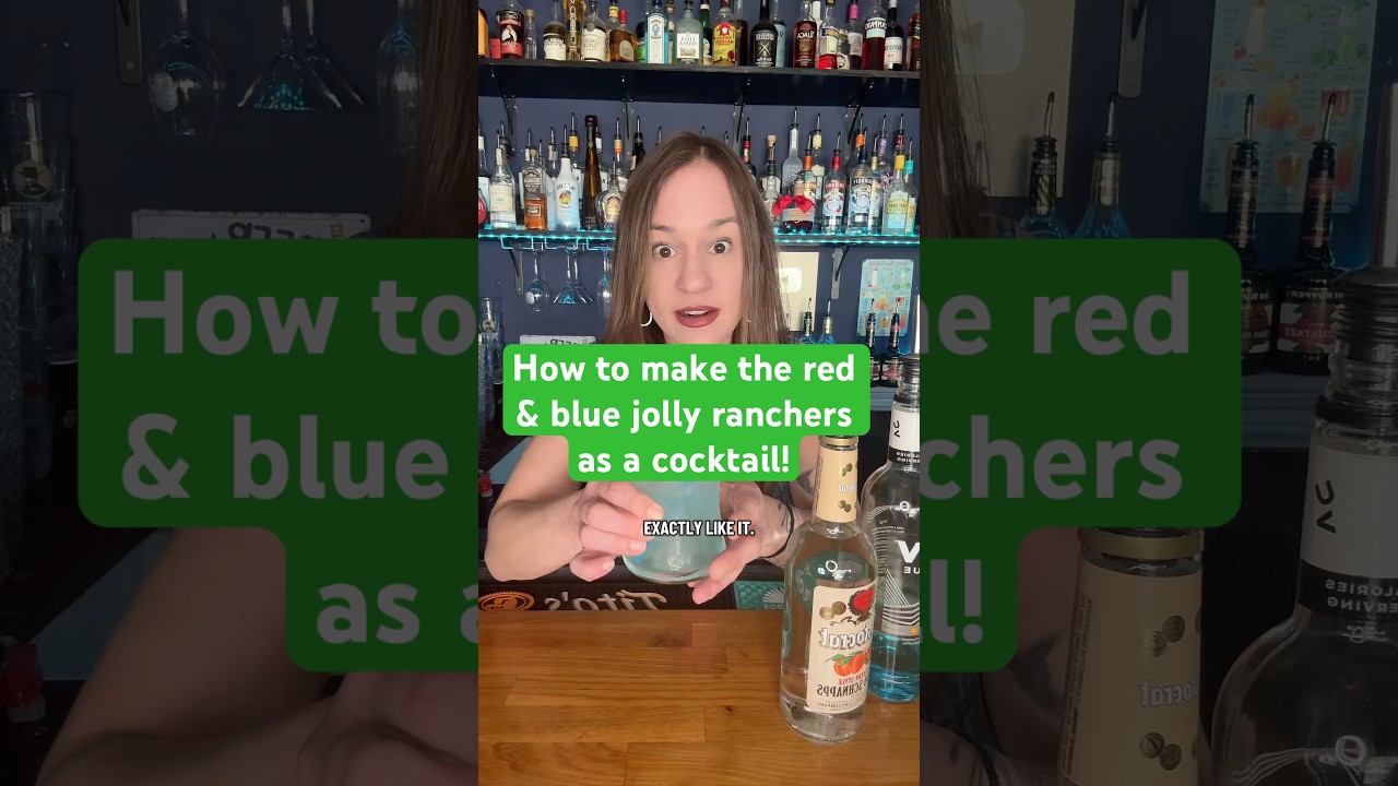How to Make Jolly Rancher Drinks (Cherry & Blue Raspberry) That Don’t Taste Like Alcohol