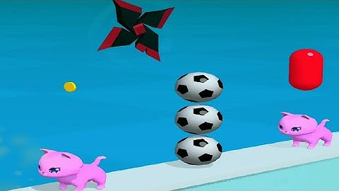 Dont Slice The Cats! very Satisfying and Relaxing ASMR Slicing game