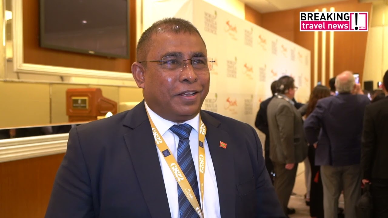 WTTC 2022 Saudi Arabia: Dr  Abdulla Mausoom, Minister, Ministry of Tourism Maldives