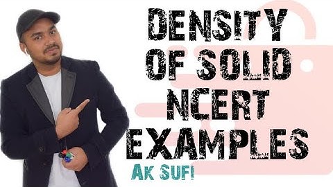 SOLID STATE  DENSITY OF SOLID | TRICK FOR DENSITY | NCERT EXAMPLES |