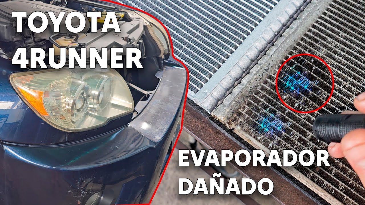 👉 “Si no haces esto al cambiar un evaporador, el A/C fallará | Toyota 4Runner 2007”