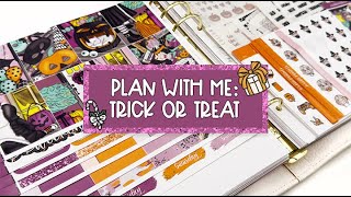 Plan With Me 🎃 Trick or Treat! (Scribble Prints Co.)