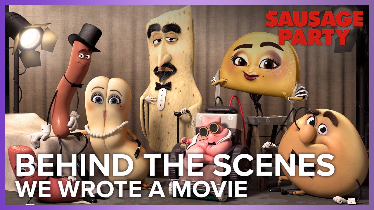 We Wrote A Movie Sausage Party Behind The Scenes YouTube