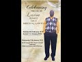 Celebrating the life of  leston romeo aka booths  garfield  mt  st george sda church