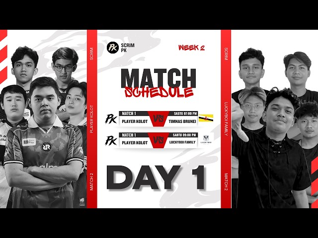 PARTY KOLOT VS LUCKYBOI FAM 4 GAMES SCRIM COMPE !! #mlbbidcreator