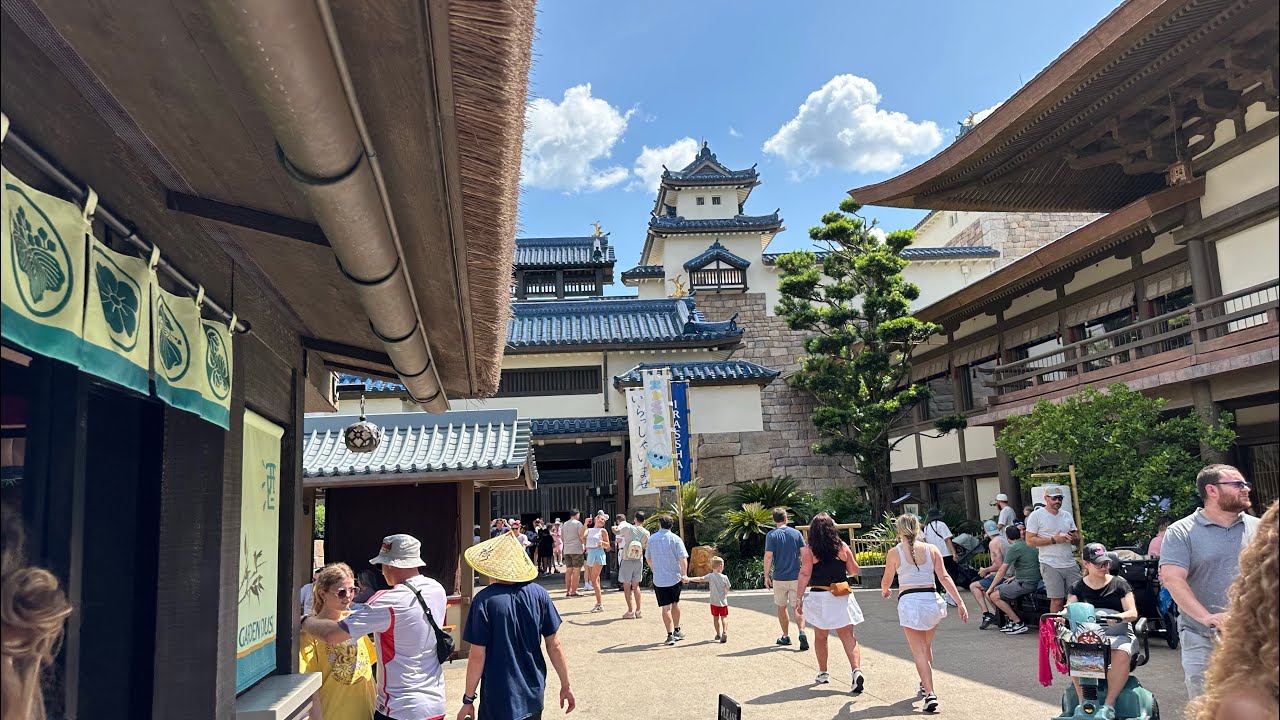 Visiting the Japan Pavilion in EPCOT 5/4/24 - YouTube