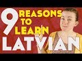 9 Reasons to Learn Latvian║Lindsay Does Languages Video