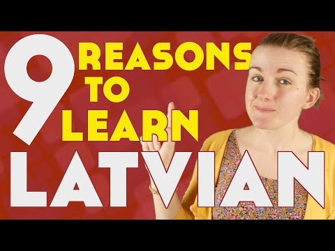 9 Reasons to Learn Latvian║Lindsay Does Languages Video