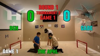 THE APHL - ROUND 1 - TOURNAMENT 2 - GAME 1 - Whalers VS Sharks (Ben VS Gabe) ~ Always Puck