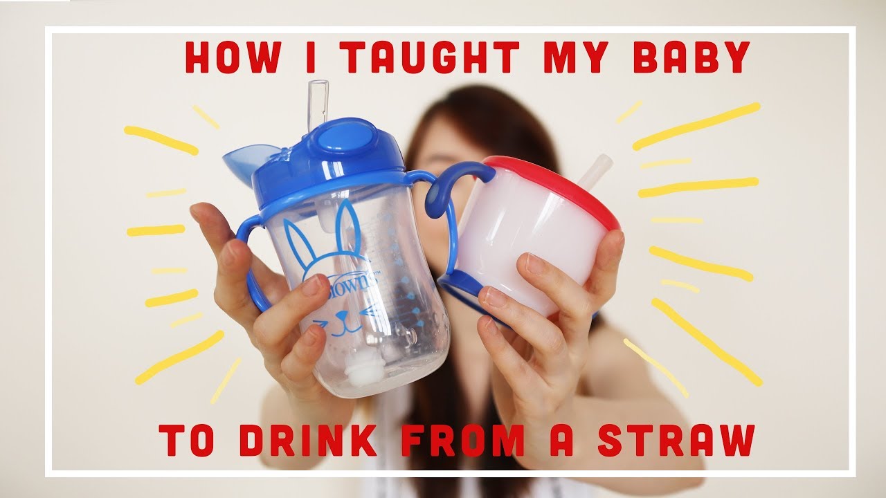 How to Teach Your Baby to Drink from a Straw - Your Kid's Table
