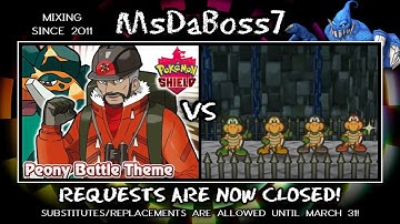 Attack of the Peony Bros - Paper Mario/Pokemon Sword & Shield Mix