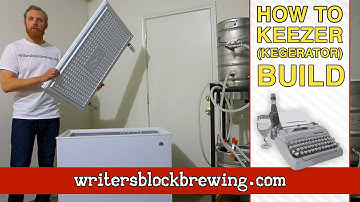 Keezer (kegerator) Build for Home Brew - How to Tutorial