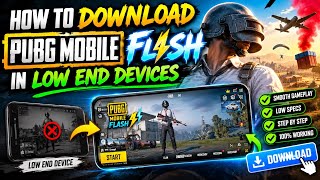 Pubg Mobile Flash in India Low end Device | How to Download Live  screenshot 4