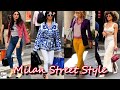 50 newest spring fashion in milan  stylish italian fashion  street style