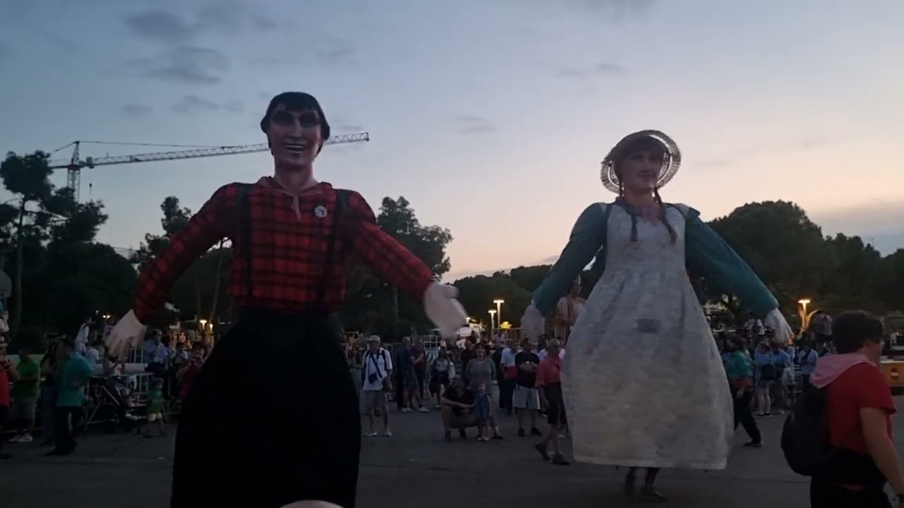 Trobada de Gegants al barri de Gràcia de Sabadell 2025