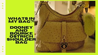 WIMB | Dooney & Bourke Ostrich  bag 🩶